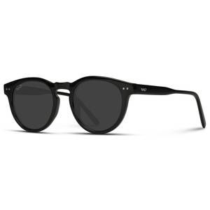 NEW WMP EYEWEAR women's tate round polarized sunglasses in black